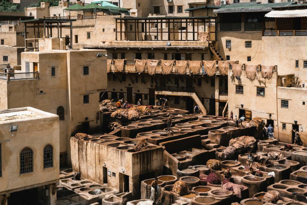 fes medina | Chouara Tanneries