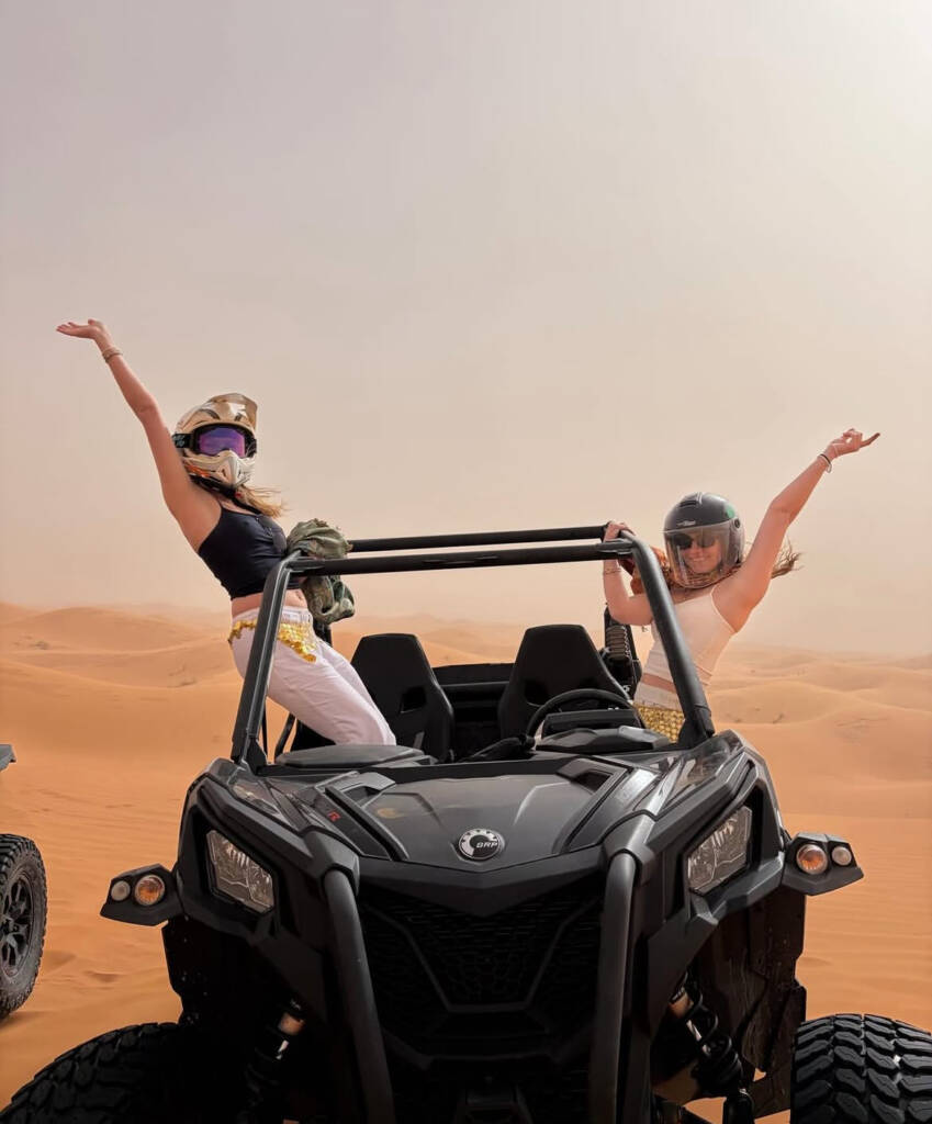 buggy ride in desert