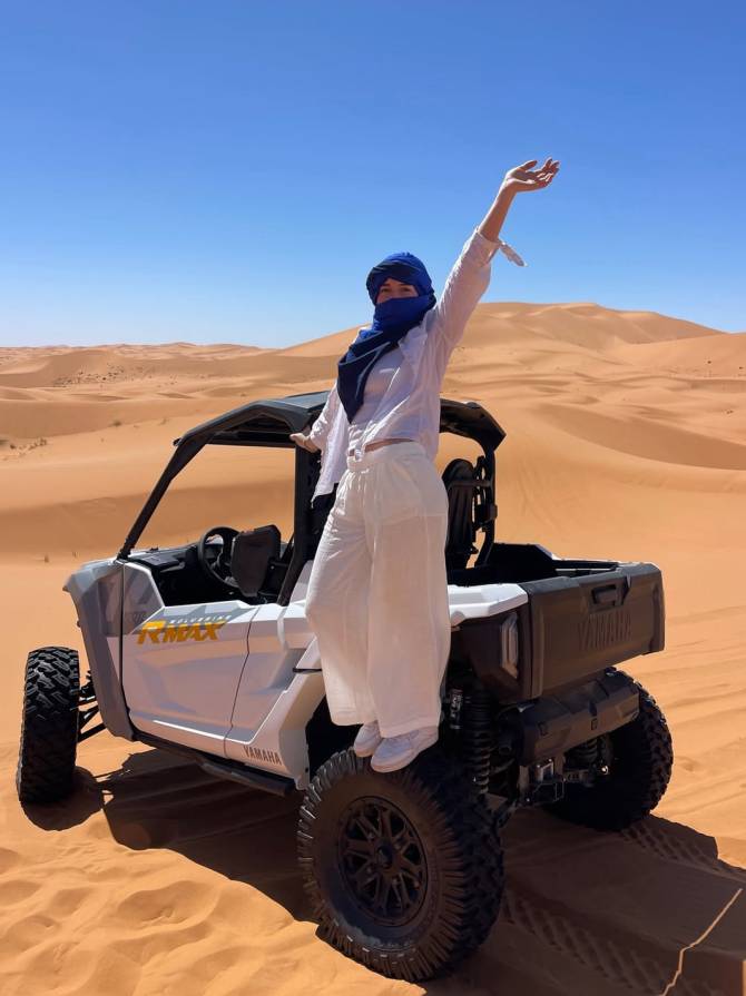 buggy ride in dunes