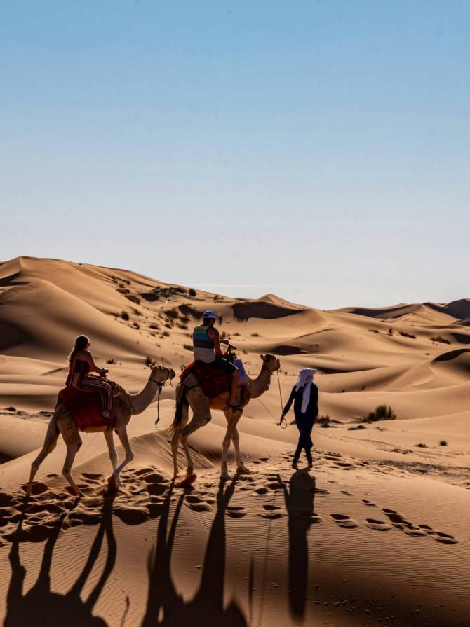 camel ride | Morocco 6 days itinerary